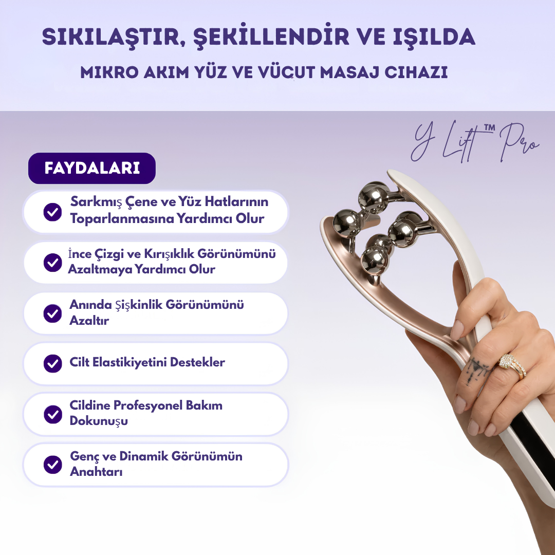 Y Lift™ Pro 4 Bölge Şekillendirici Bakım Cihazı